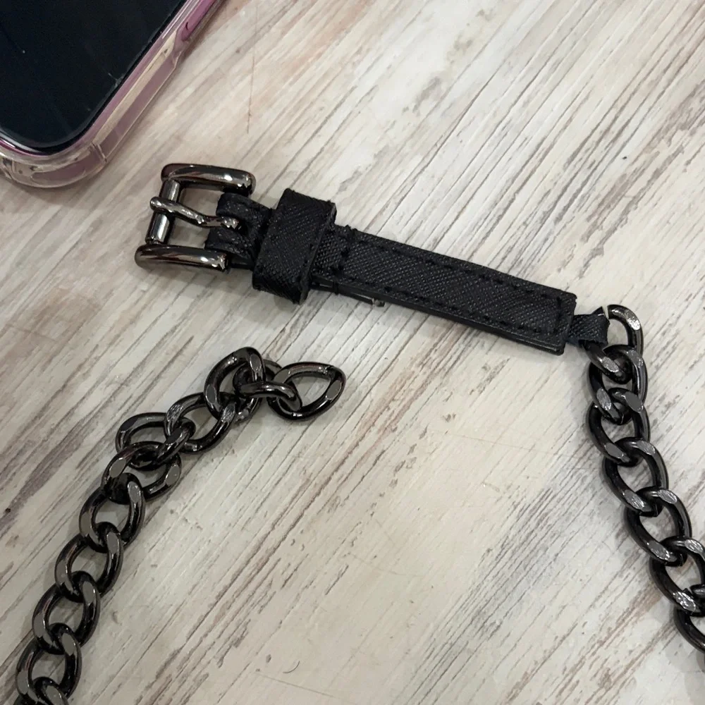 Michael Kors Black Chain Wallet - Picture 7 of 9